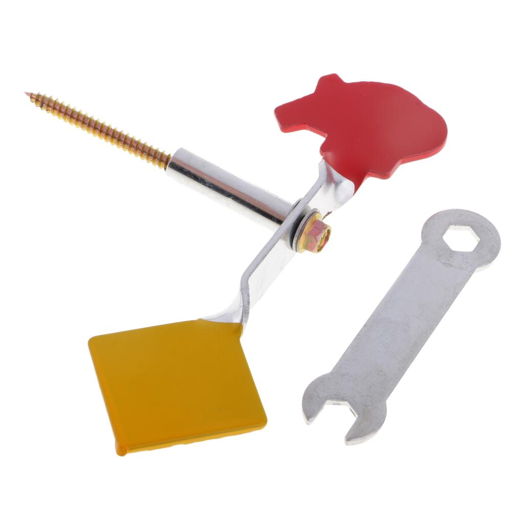 Stainless Steel Spinner Target Plinking Target Shooting Target 3mm Boar FOR Upright Surface, Wall, Tree, Stick