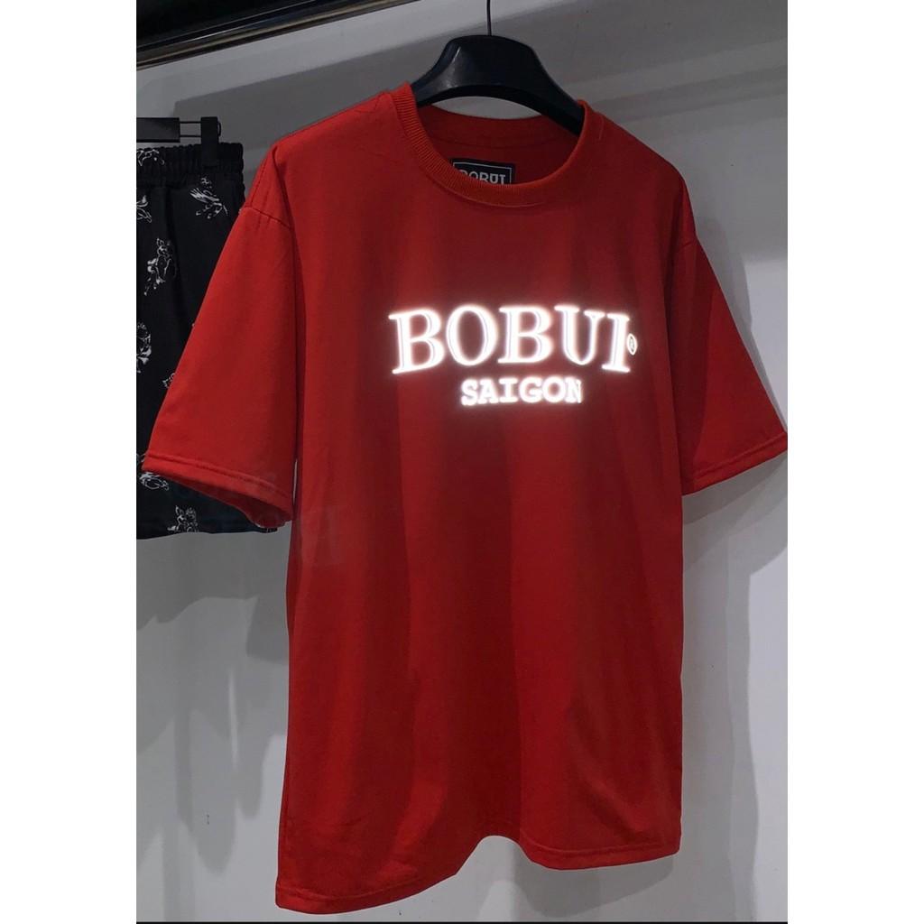 Áo phông Bobui Saigon Phản Quang Hồng - Tee Bobui phát sáng - Over Bobui Unisex chất đẹp