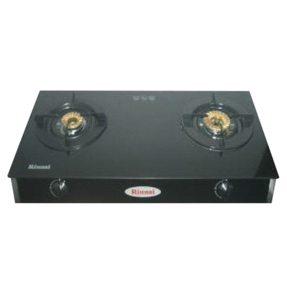 Bếp Ga Dương Đôi Rinnai RV-6 Double Glass + Tặng kèm 1 bộ van và dây gas- Hàng chính hãng