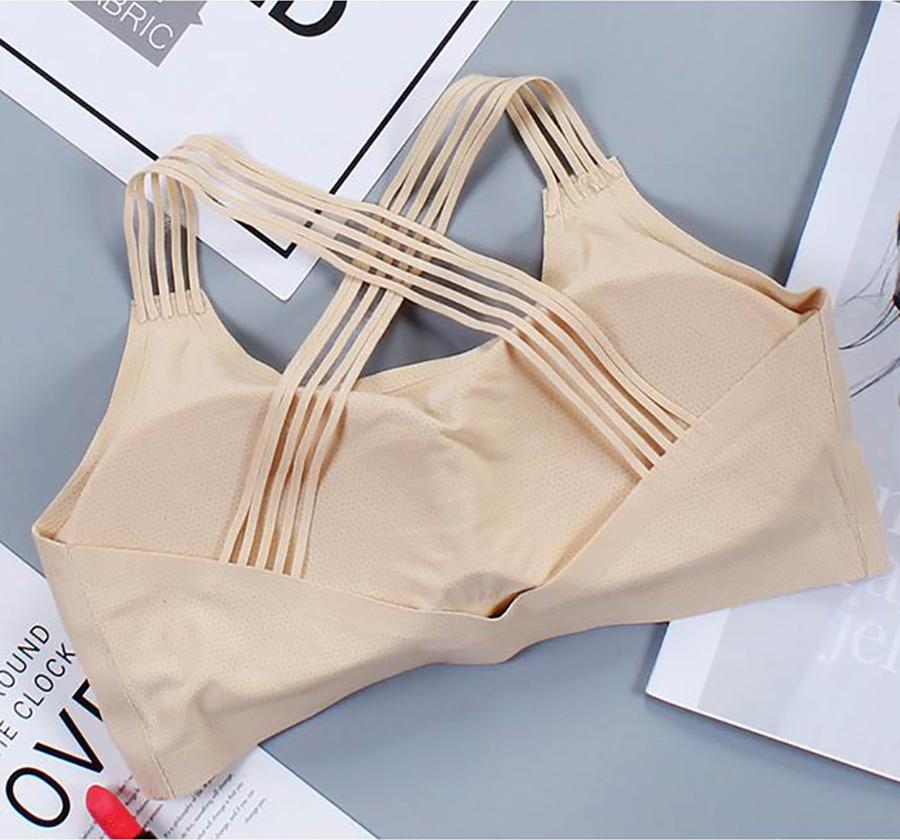 Áo Bra su nữ thông hơi dây chéo cao cấp