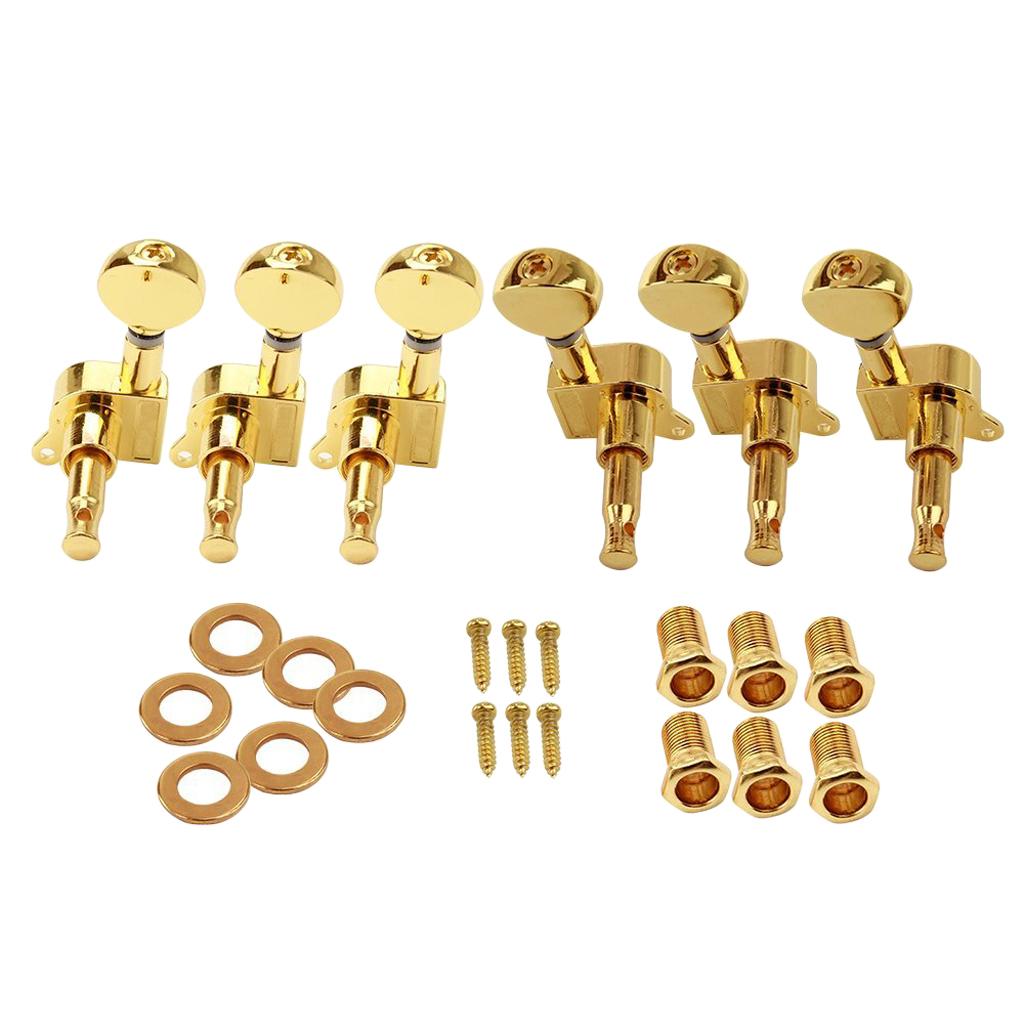 3R3L Acoustic Accs Máy Đầu Núm Dây Đàn Guitar Chỉnh PEG Bắt Sóng