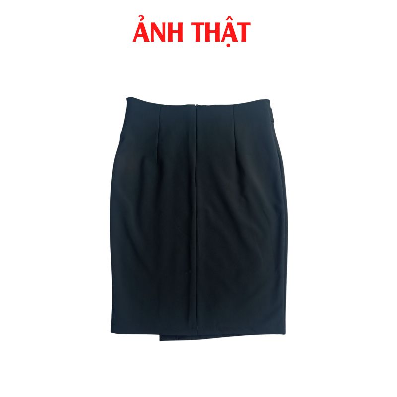 Chân Váy Nữ Công Sở New Design Thiết Kế Dáng Váy Chữ A Trẻ Trung ,Phối Phụ Kiện ,Phom Chuẩn ,Vải Tốt Co Giãn ,Màu Trắng CV0072