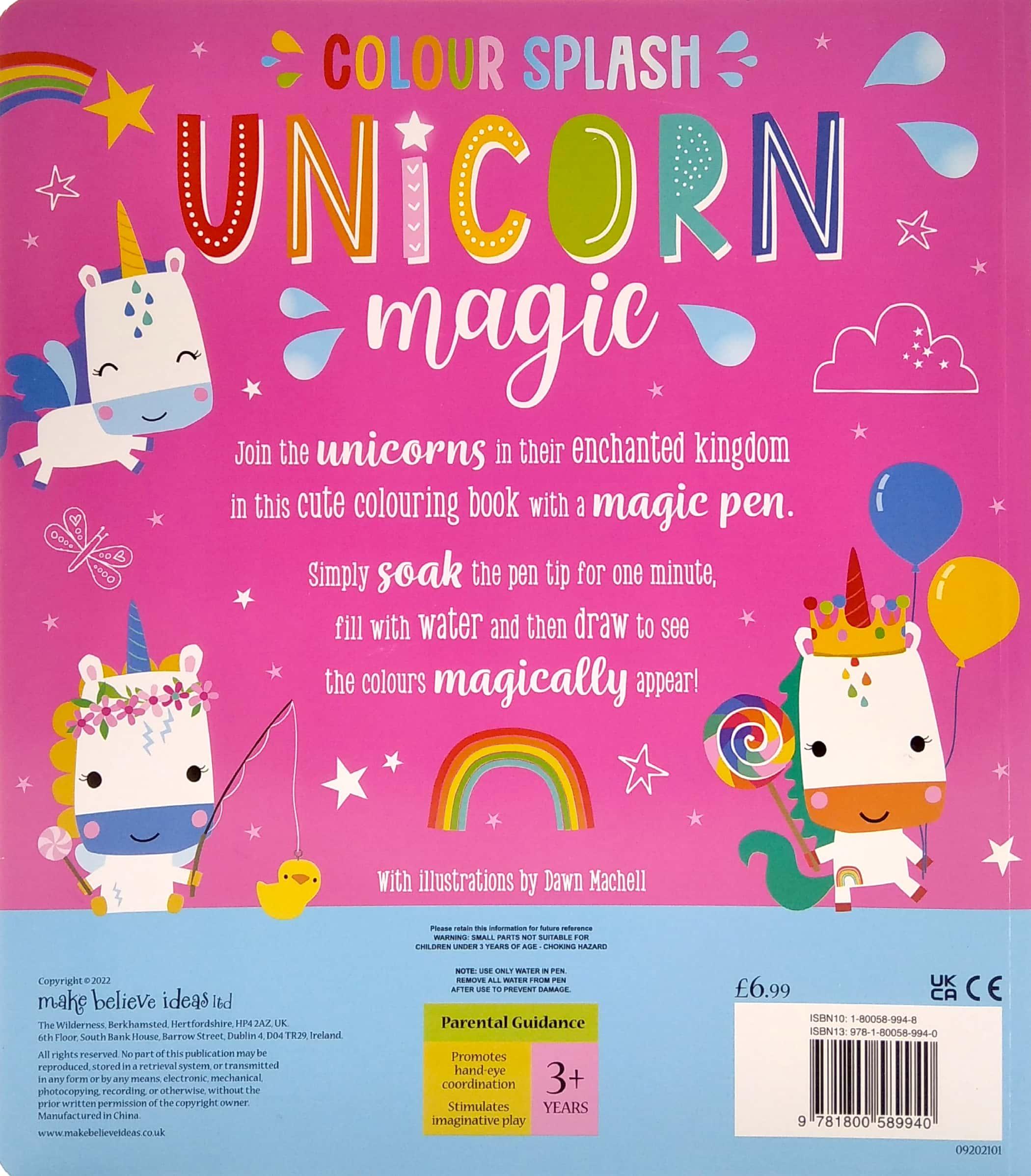 Colour Splash Unicorn Magic