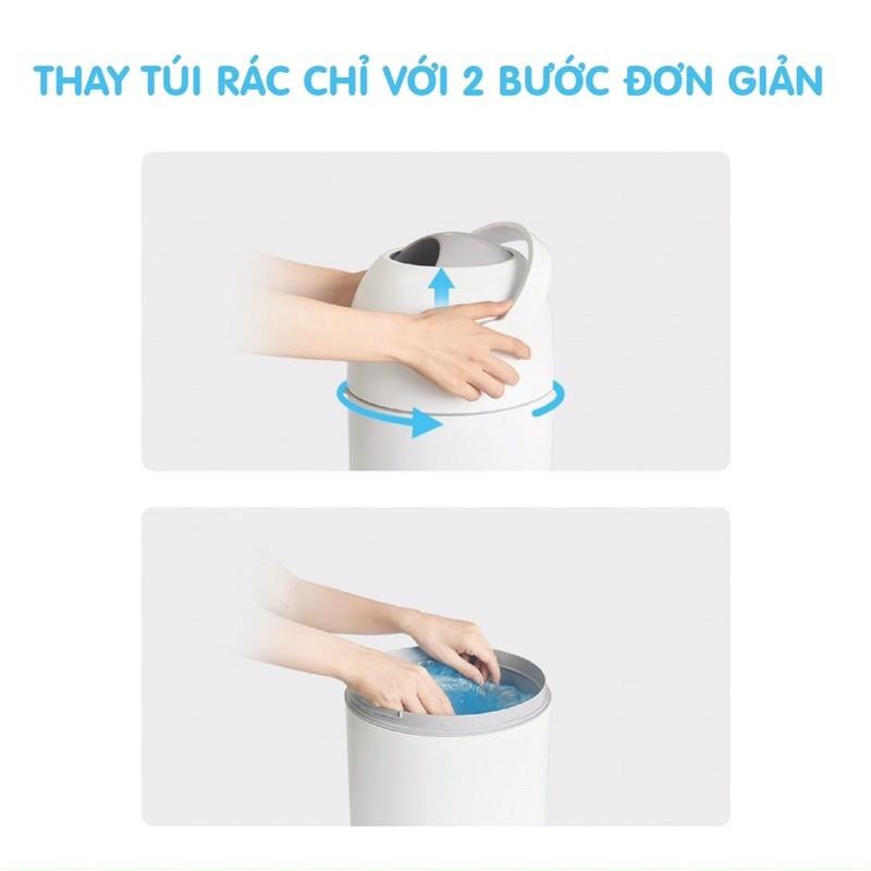 Thùng rác đựng tã bỉm TroTro cao cấp cho bé