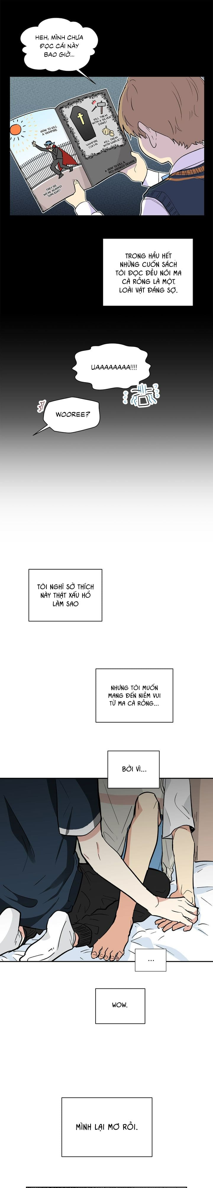 lỡ hàng xóm nhà bên là ma cà rồng thì sao?! chapter 1 17