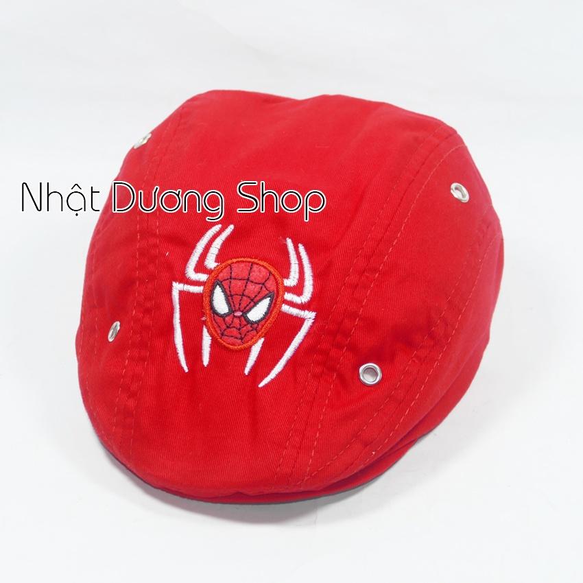 NÓN BERET NAM NỮ TRẺ EM MỎ VỊT HÌNH CON NHỆN PHONG CÁCH NĂNG ĐỘNG CHO TRẺ NHÀ