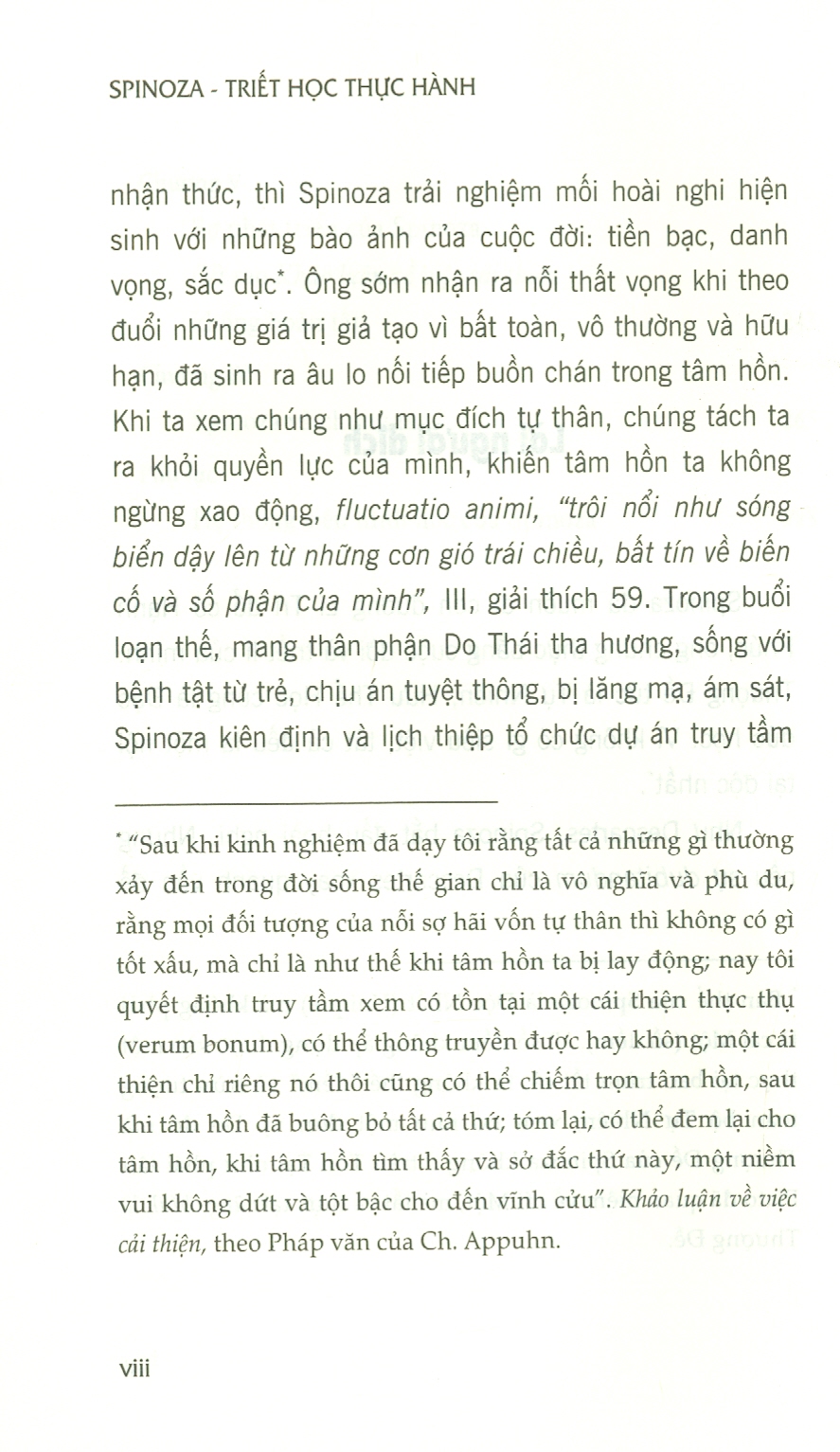 SPINOZA _ TRIẾT HỌC THỰC HÀNH_ Gilles Deleuze_Nguyễn Anh Cường dịch_ NXB Tri Thức