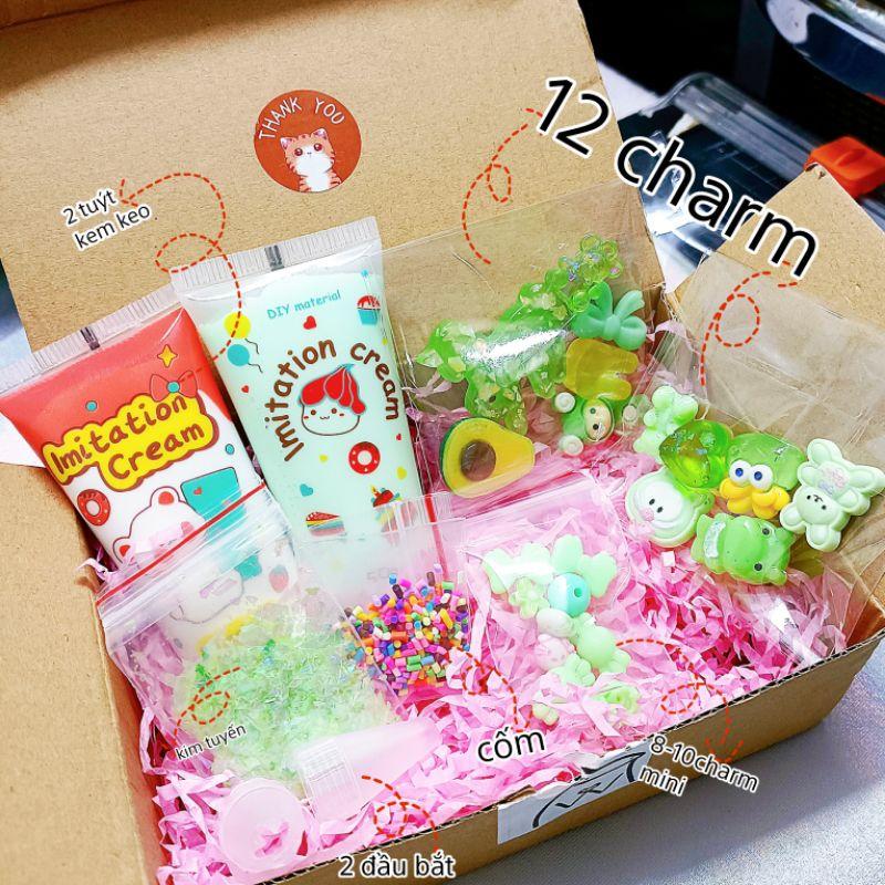 Bộ Kem Keo 26-28 chi tiết trang trí ốp lưng điện thoại hoặc trang trí