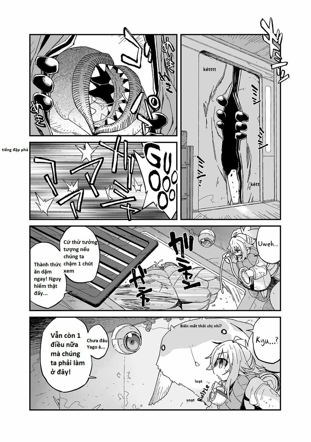 ngay cả khi hậu tận thế, thật hạnh phúc vẫn còn được sống... chapter 7 12