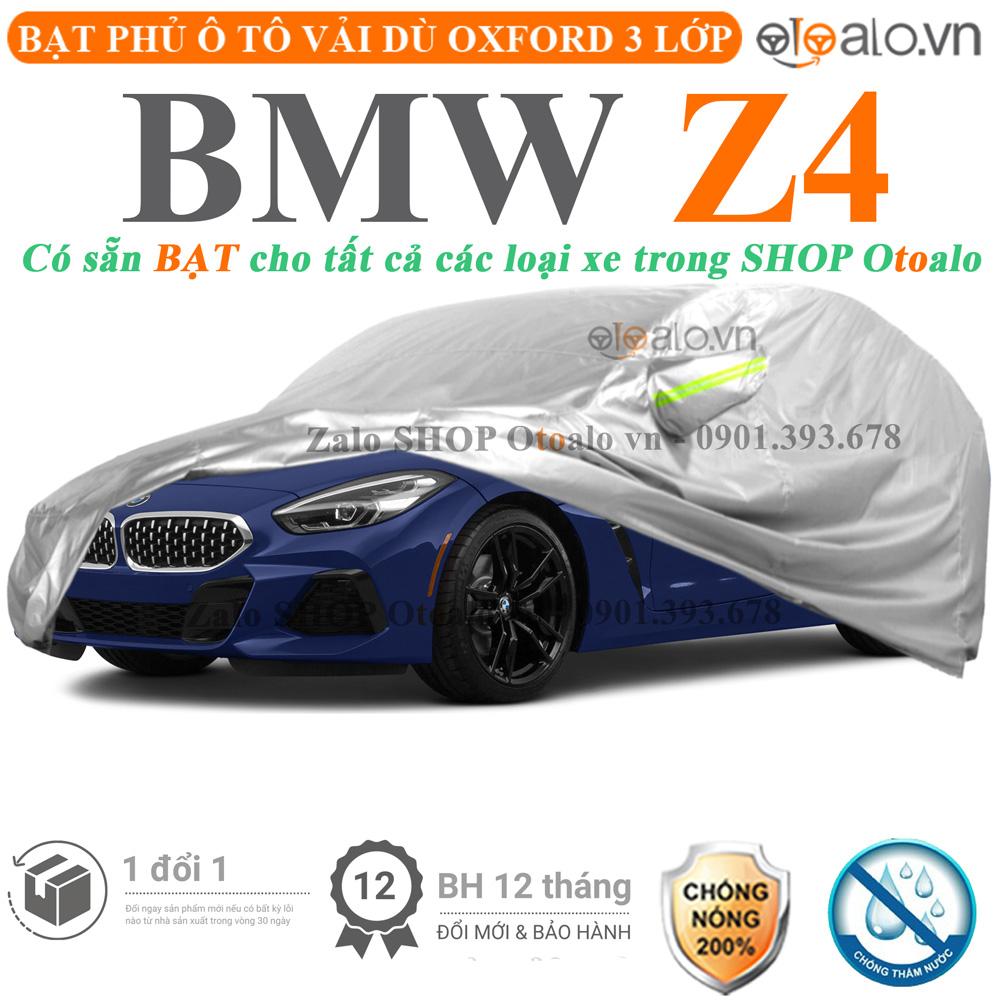 Hình ảnh Bạt che phủ xe ô tô BMW Z4 vải dù 3 lớp CAO CẤP BPXOT - OTOALO