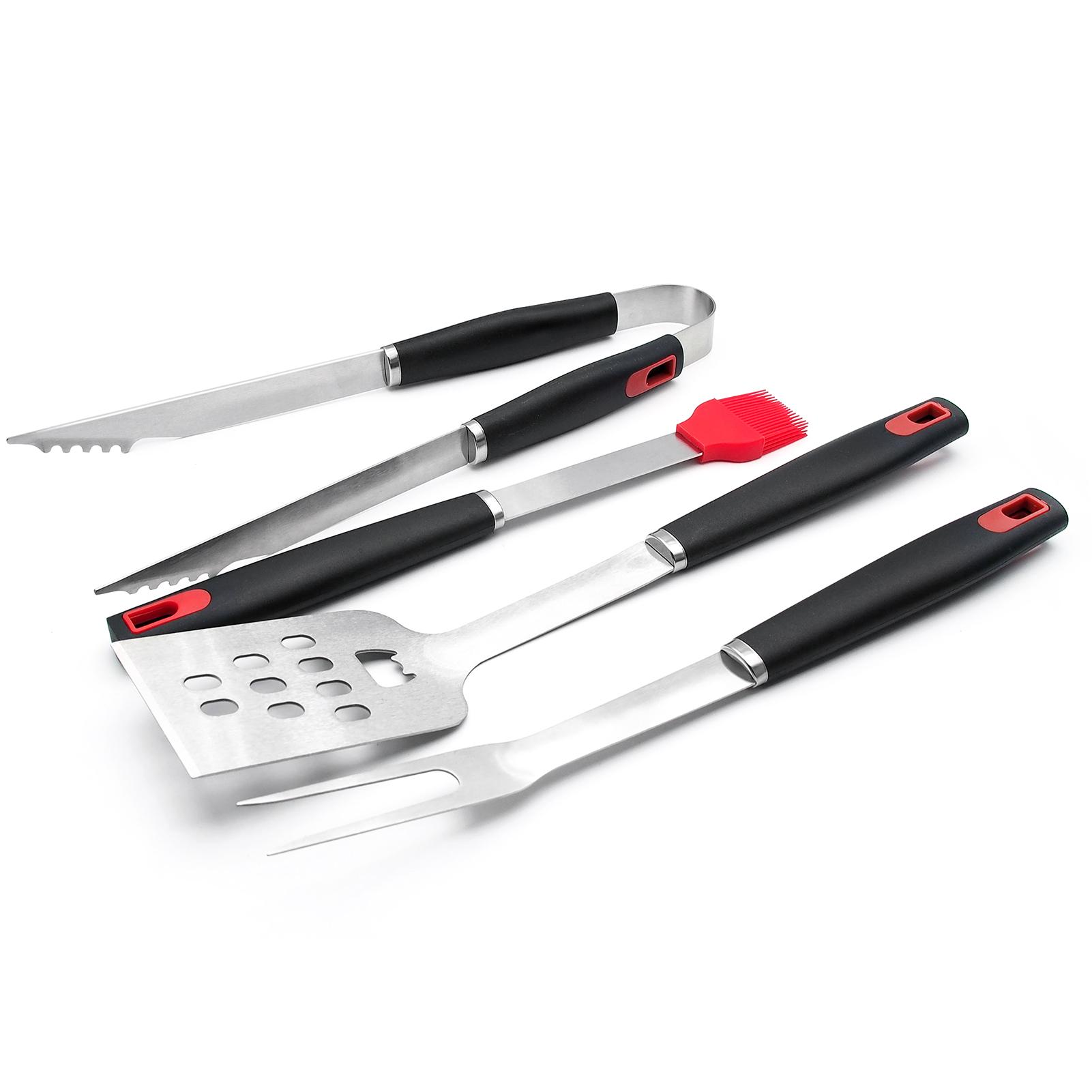 Bộ 4 dụng cụ nướng BBQ bằng thép không gỉ
