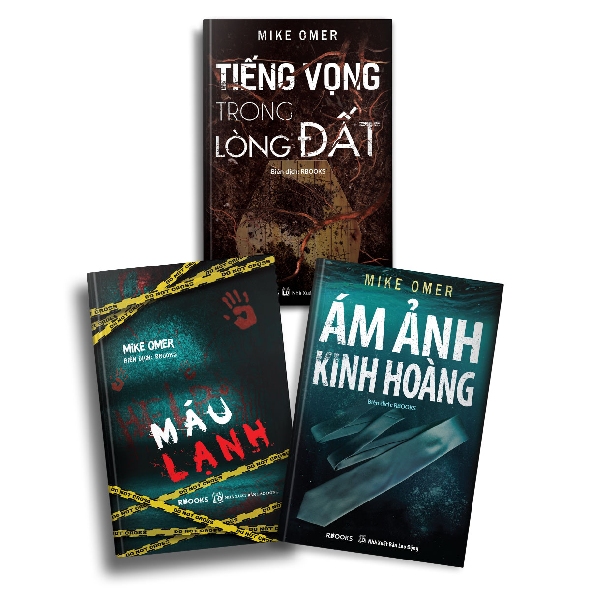 Combo 3 cuốn : Ám Ảnh Kinh Hoàng + Tiếng Vọng Trong Lòng Đất + Máu Lạnh