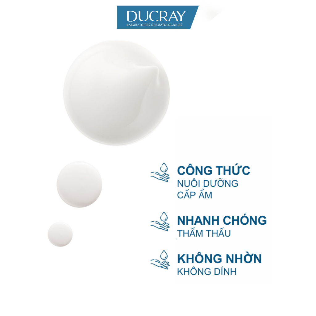 Kem ngừa mụn viêm &amp; thâm chuyên biệt dành cho da nhờn, tổn thương Ducray Keracnyl PP+ Anti-Blemish Cream 30ml
