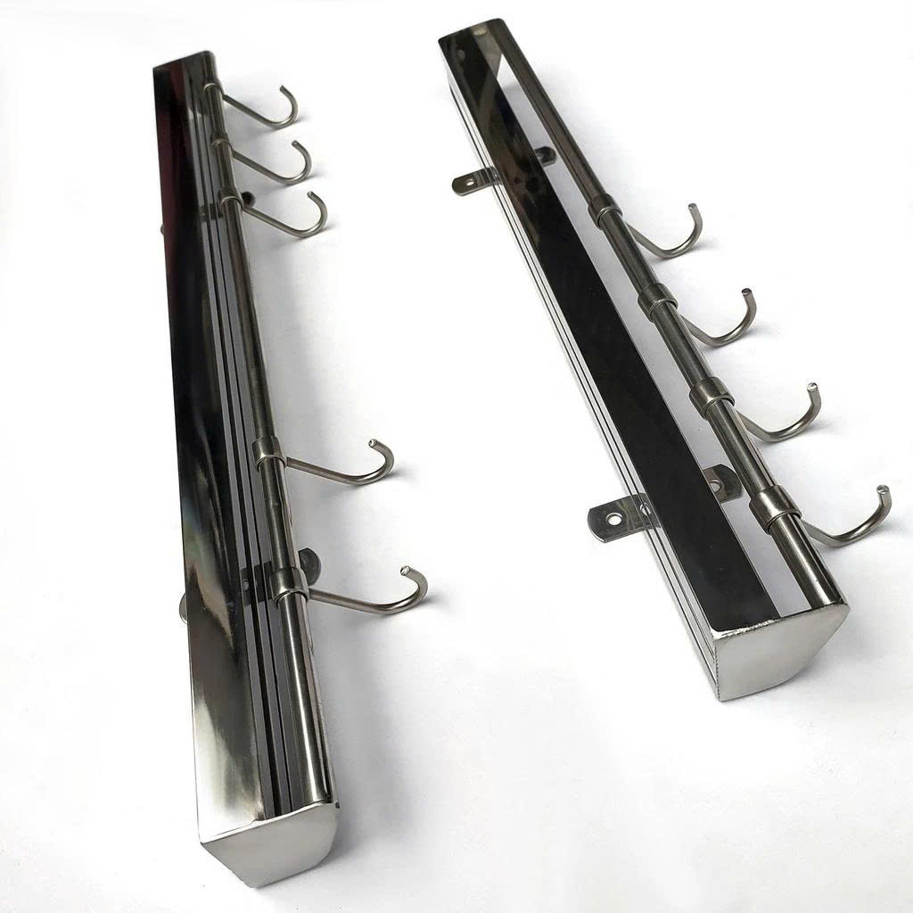 Vắt Dao Inox Cài Dao Treo Khăn Vật Dụng Nhà Bếp - Gắn tường đa năng dài 50cm