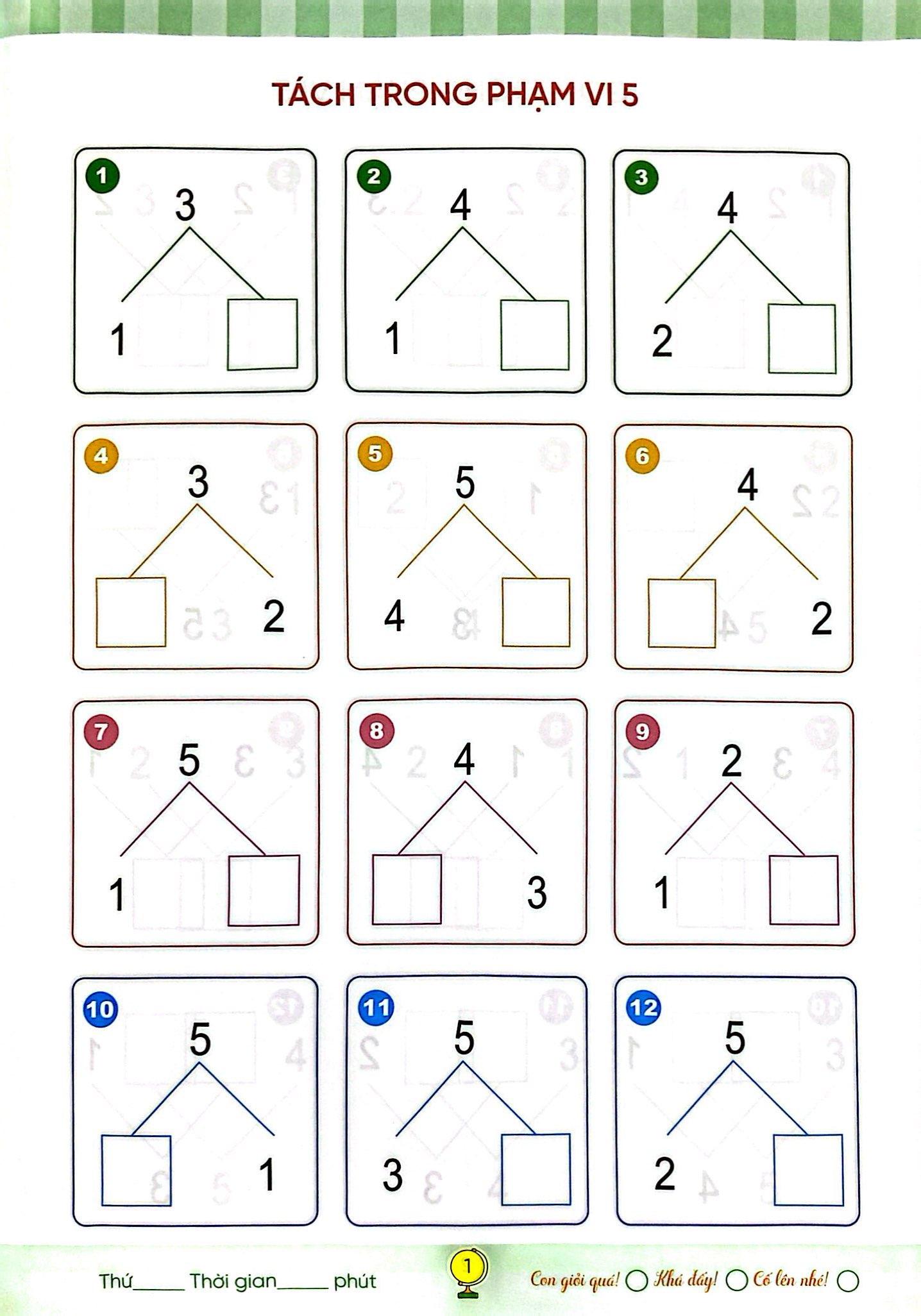 Sách - Vui Học Toán - Tách Và Gộp