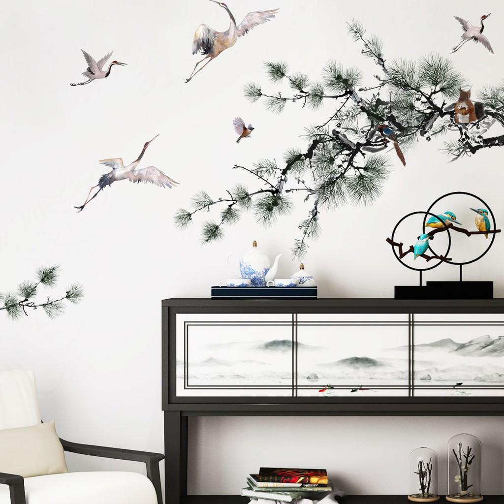 Decan Dán Tường An Phú Decor Họa Tiết Thủy Mặc