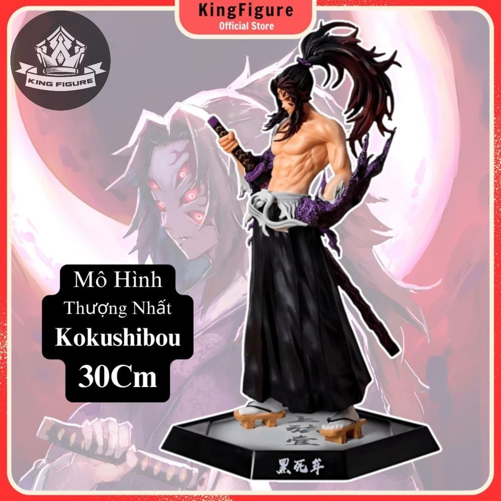 Mô hình Kimetsu No Yaiba Thượng Nhất Kokushibou Cao 30cm , thanh gươm diệt quỷ , Demon Slayer