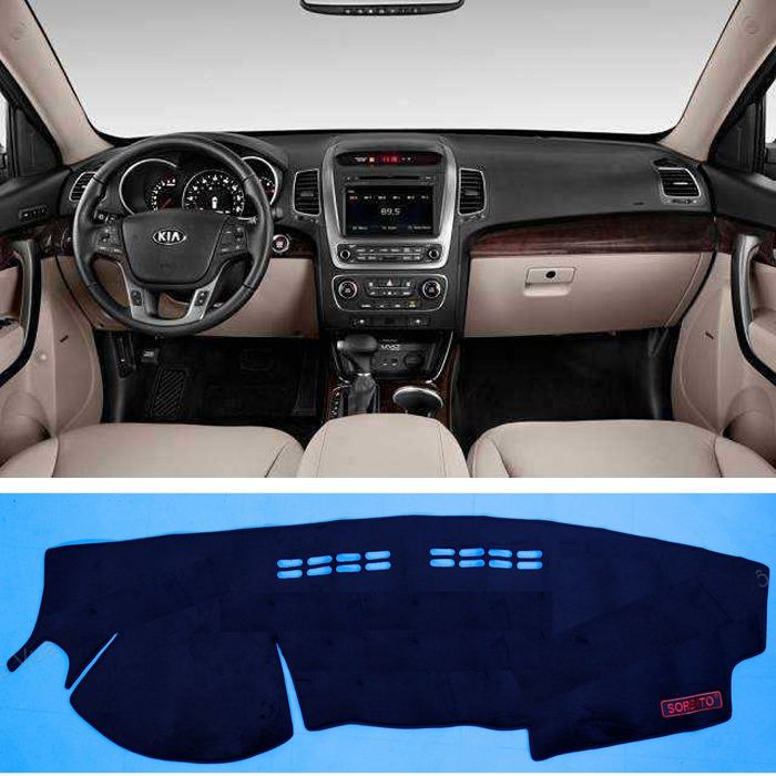 THẢM TAPLO KIA SORENTO 2016- 2017, 2018-2020 CHẤT LIỆU NHUNG MỊN 3 LỚP CHỐNG TRƯỢT