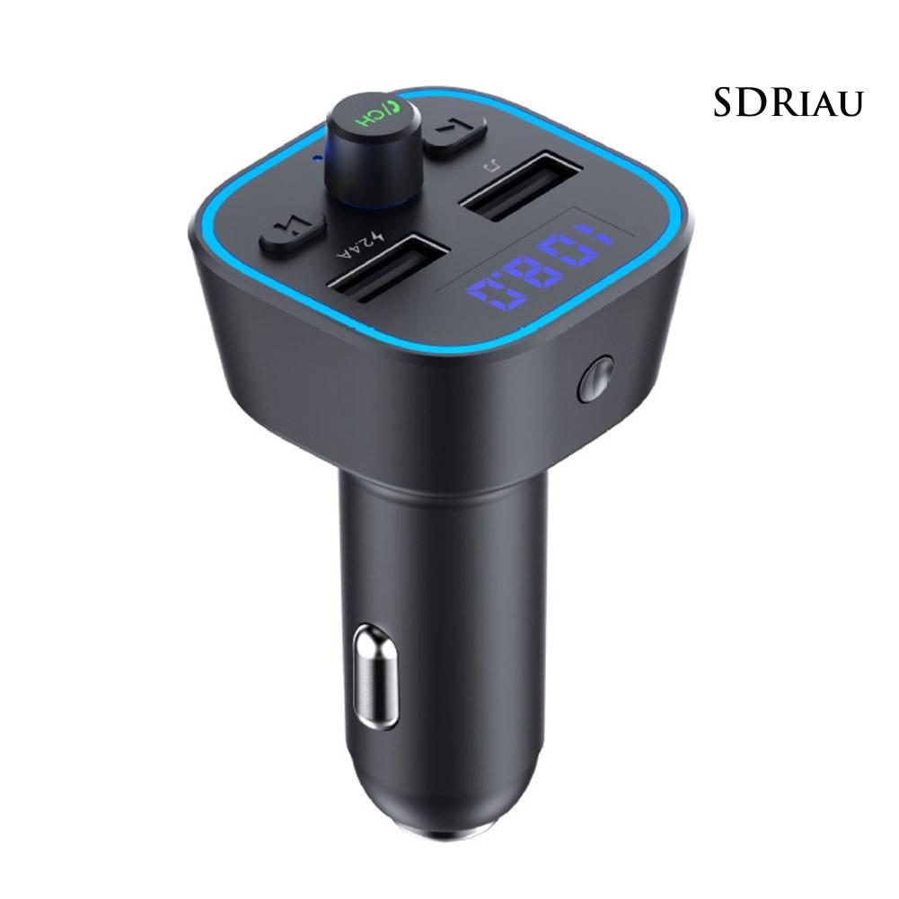 Tẩu Sạc Trên Xe Hơi Qcdz T35 Tích Hợp Máy Nghe Nhạc Mp3 Qc3.0