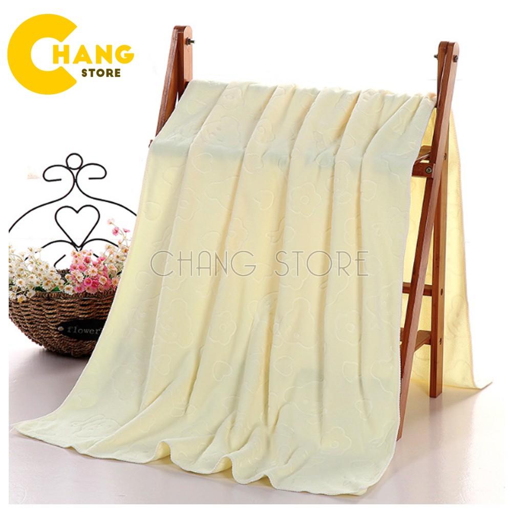 Khăn Tắm Xuất Nhật Hình Gấu Khổ Rộng Siêu Mềm Mịn( 70*140cm)