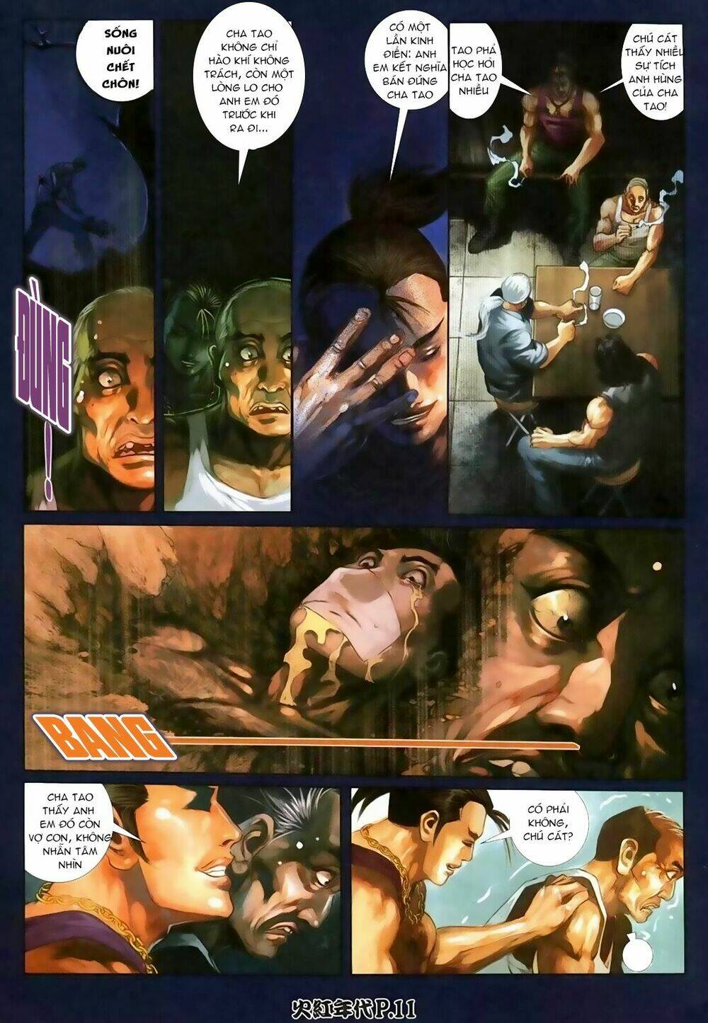 hỏa hồng niên đại hắc cốt đường chapter 115 7