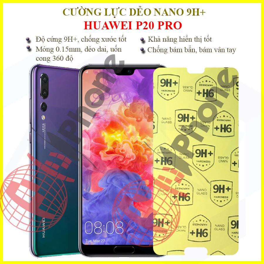 Dán cường lực dẻo nano dành cho Huawei P20 Pro