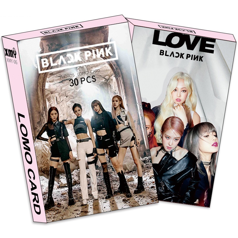 Bộ lomo card BLACK PINK 30pcs mới