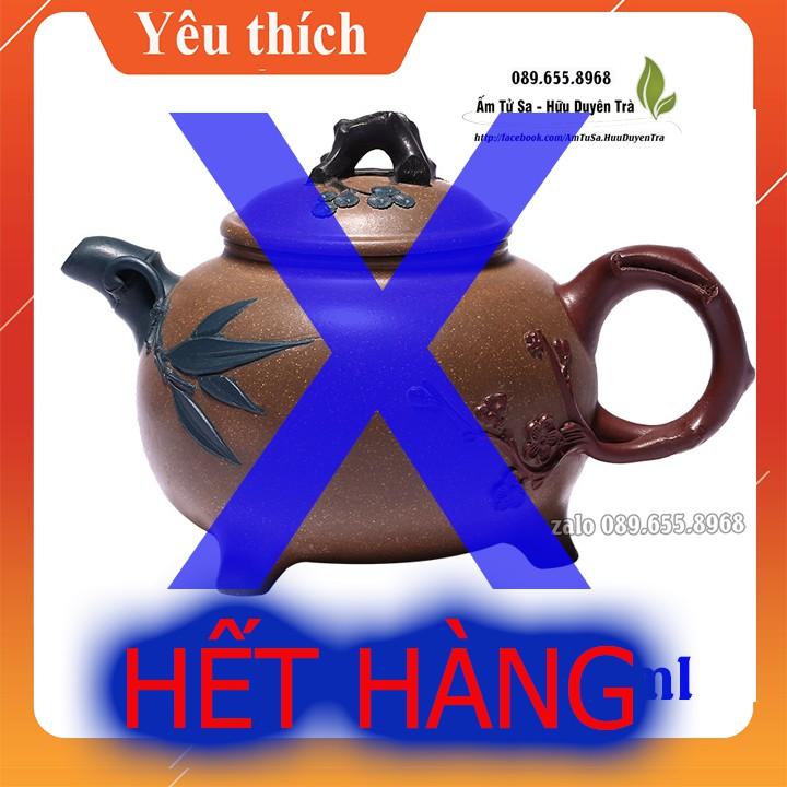 Ấm Tử Sa cao cấp nghi hưng Trúc Mai Hoa