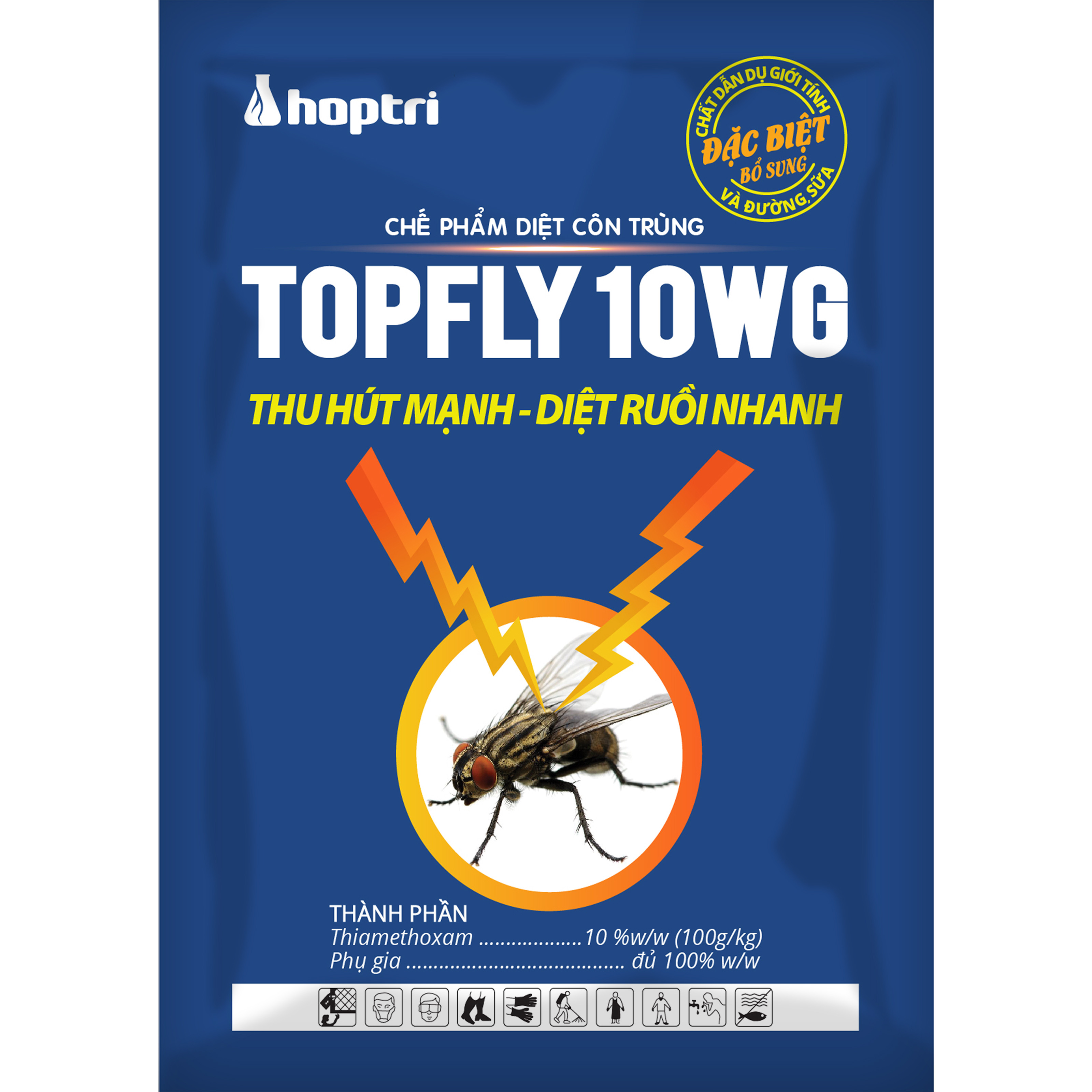 Thuốc diệt ruồi TOPFLY 10WG (Gói 20g)