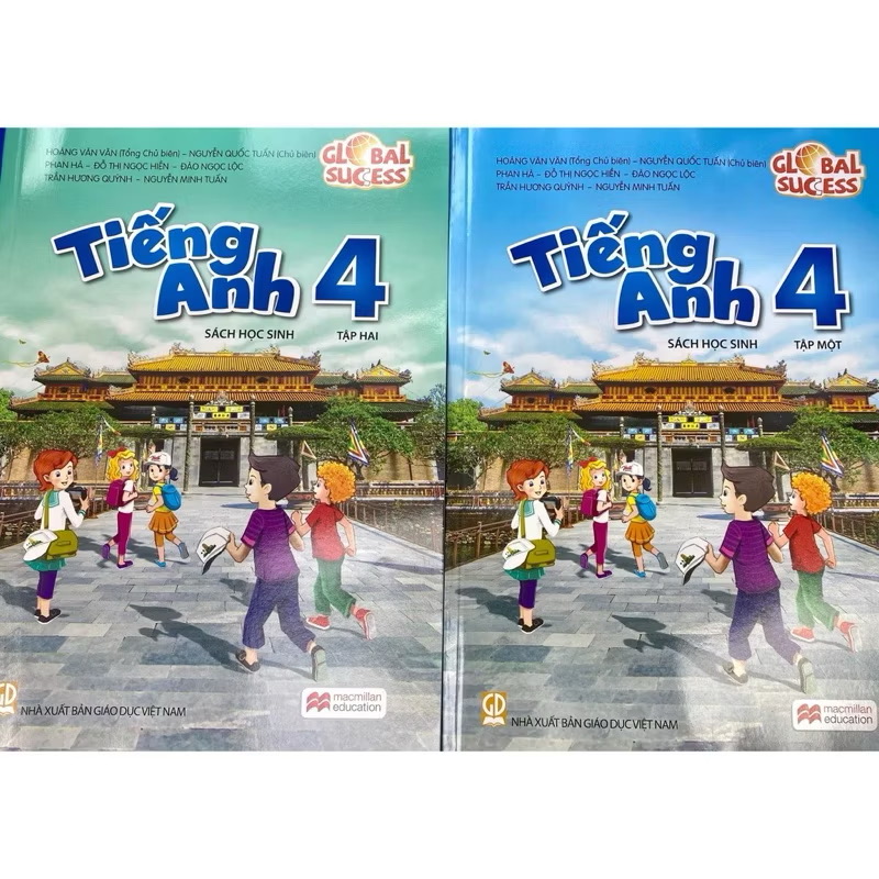 ￼Sách -(Combo)Tiếng Anh 4 - Sách Học Sinh -Global Success