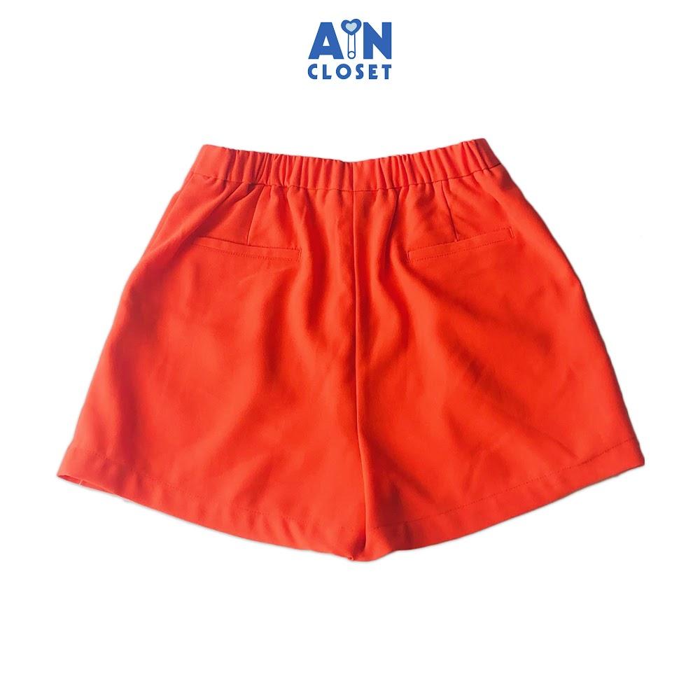 Quần đùi mẹ Cam carrot trơn chéo Hàn - AICDBGZNWCAH - AIN Closet