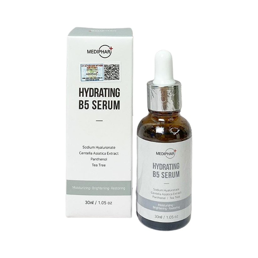 Mediphar B5 Serum Hydrating 30ml - Phục Hồi Cấp Nước, Dưỡng Sáng Da