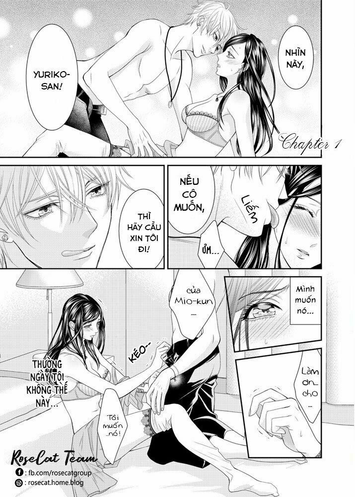 chinh phục playboy! hãy cho tôi xem nơi “hư hỏng” của sensei nào? chapter 1 1