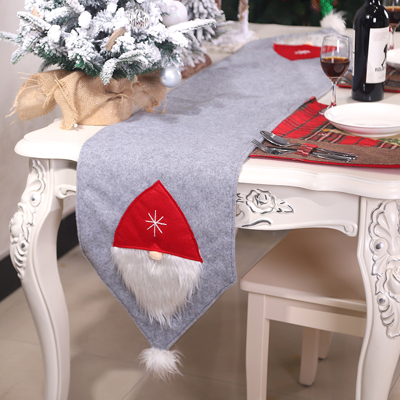 Table Runner Trang Trí Bàn Tiệc Giáng Sinh - Giao mẫu ngẫu nhiên