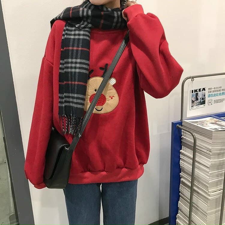 ÁO SWEATER CHỮ NOEL CAO CẤP, ÁO SWEATER MÙA THU ĐÔNG GIÁNG SINH NHIỀU CHỮ NAM NỮ ĐỀU MẶC ĐƯỢC, ÁO SWEATER THU ĐÔNG NAM NỮ