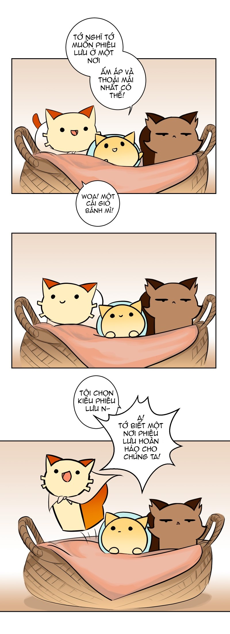 cuộc phiêu lưu của ổ bánh mì mèo chapter 3 5