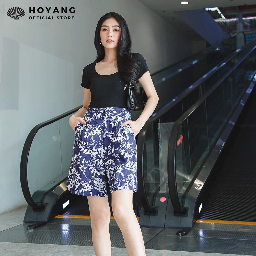 Áo Thun Trơn Ôm Body Siêu Quyến Rũ HOYANG AHY76