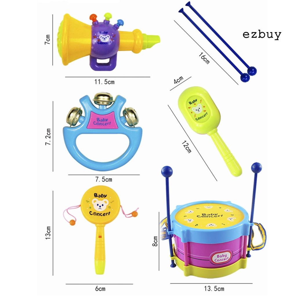 Set 5 Trống Đồ Chơi Cho Bé