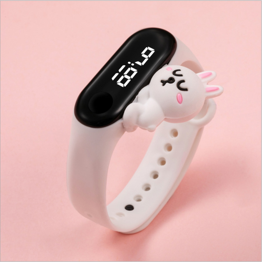 đồng hồ điện tử đeo tay  ZGO DISNEY led kute đáng yêu cho bé (giao màu ngẫu nhiên)