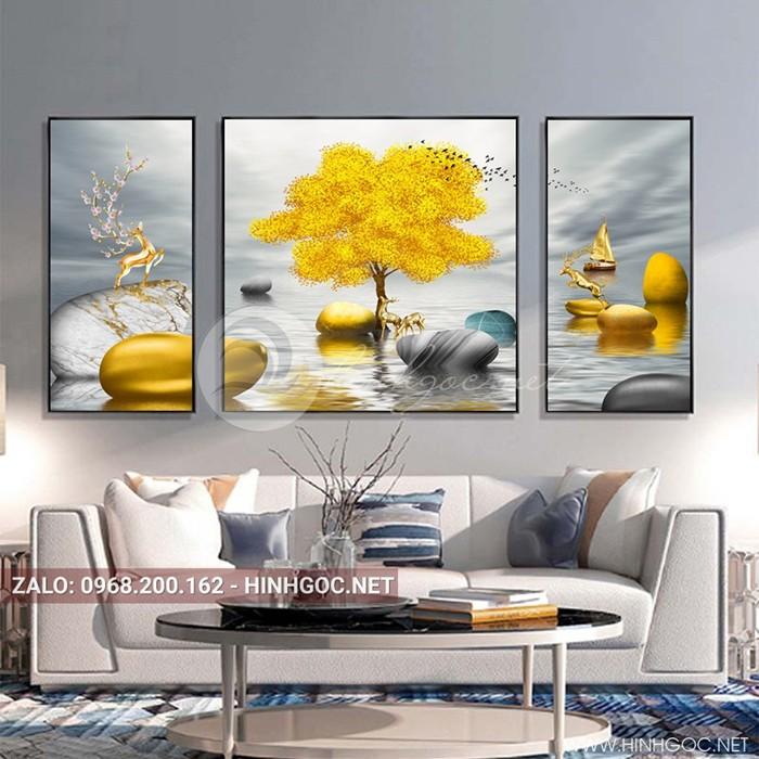 Top 10 Mẫu tranh treo tường cho người mệnh kim cỡ đại cao cấp - 01,3060-6060-3060cm