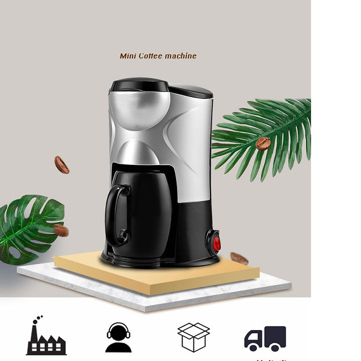 máy pha cà phê mini - máy pha cafe văn phòng tốc độ siêu nhanh