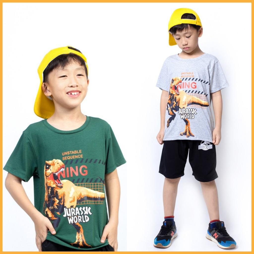 Bộ quần áo bé trai size đại 20-40kg Đồ bộ bé trai ngắn tay mặc hè