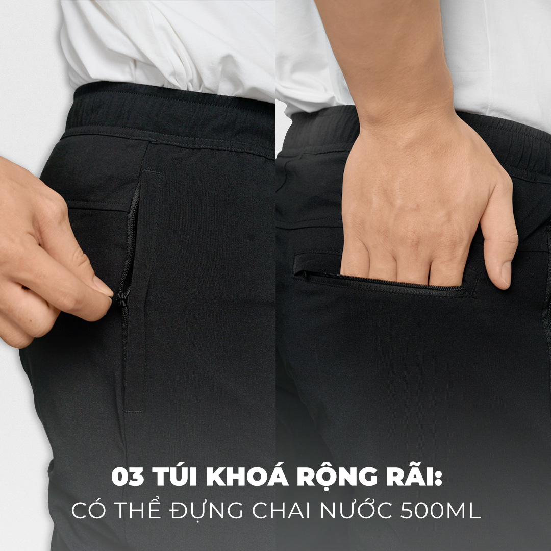 Quần dài thể thao nam Redikick Unlimited Pants Q23015 ống suông thoáng mát, nhanh khô, co giãn Running Bóng rổ Gym