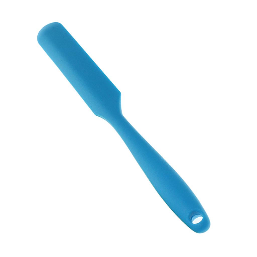 Heat Resistant Silicone Spatulas Cake Spatula Scraping Baking Scraper Blue