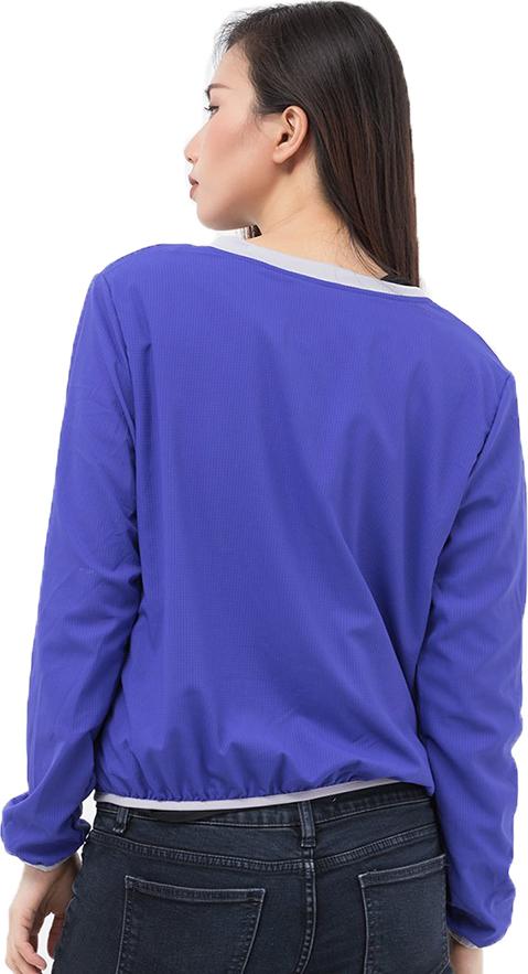Áo khoác nữ chống nắng UPF50+ Light Grape Blue Zigzag JAC00306 size