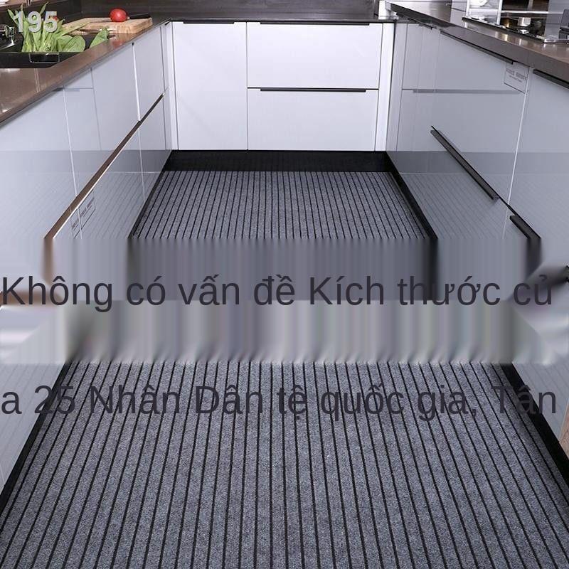 Thảm sàn nhà bếp cửa phòng tắm thấm nước chống trượt hộ gia đình tùy chỉnh nhập cảnh chân
