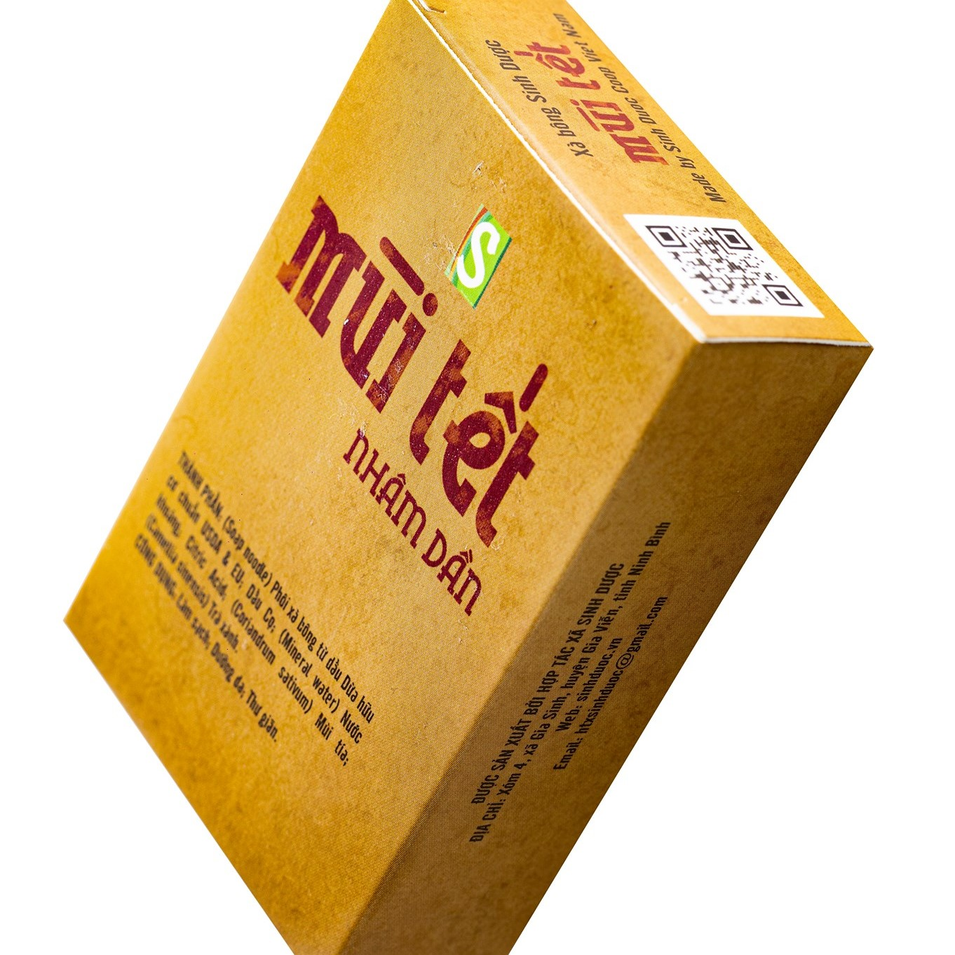 Xà Bông - Xà Phòng Sinh Dược MÙI GIÀ  - Xà Bông Mùi Tết Tắm May Mắn