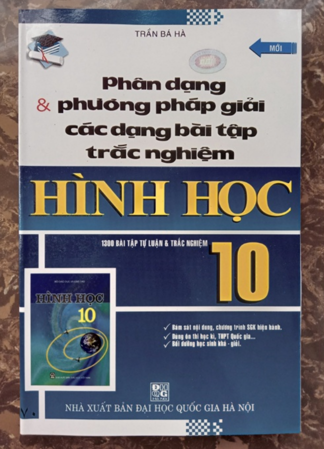 Sách - Phân dạng và phương pháp giải các dạng bài tập trắc nghiệm hình học 10