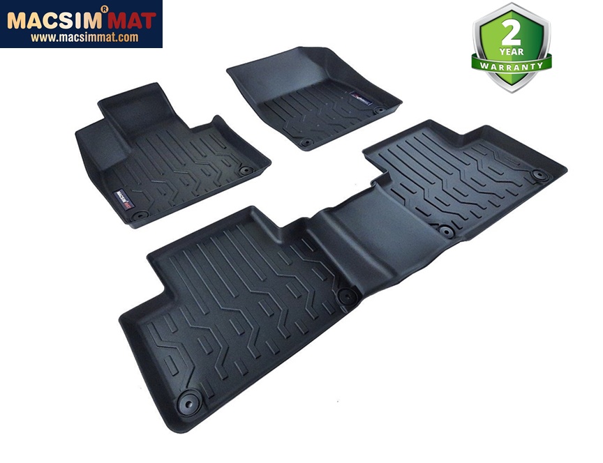 Thảm lót sàn xe ô tô Volvo XC90 2015 đến nay Nhãn hiệu Macsim chất liệu nhựa TPV cao cấp.