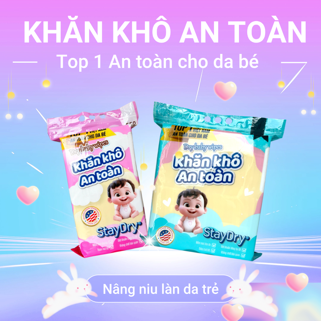 Khăn khô an toàn StayDry 900g